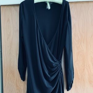 Woman’s black dress